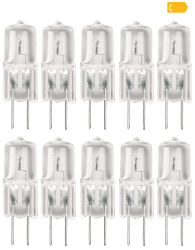 10x halogen 50w - halogen,
