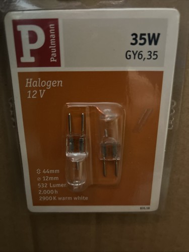 Halogen stiftsockel 35w lampe - stiftsockel,