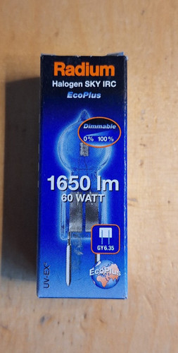 Radium sky irc - 2x, halogen